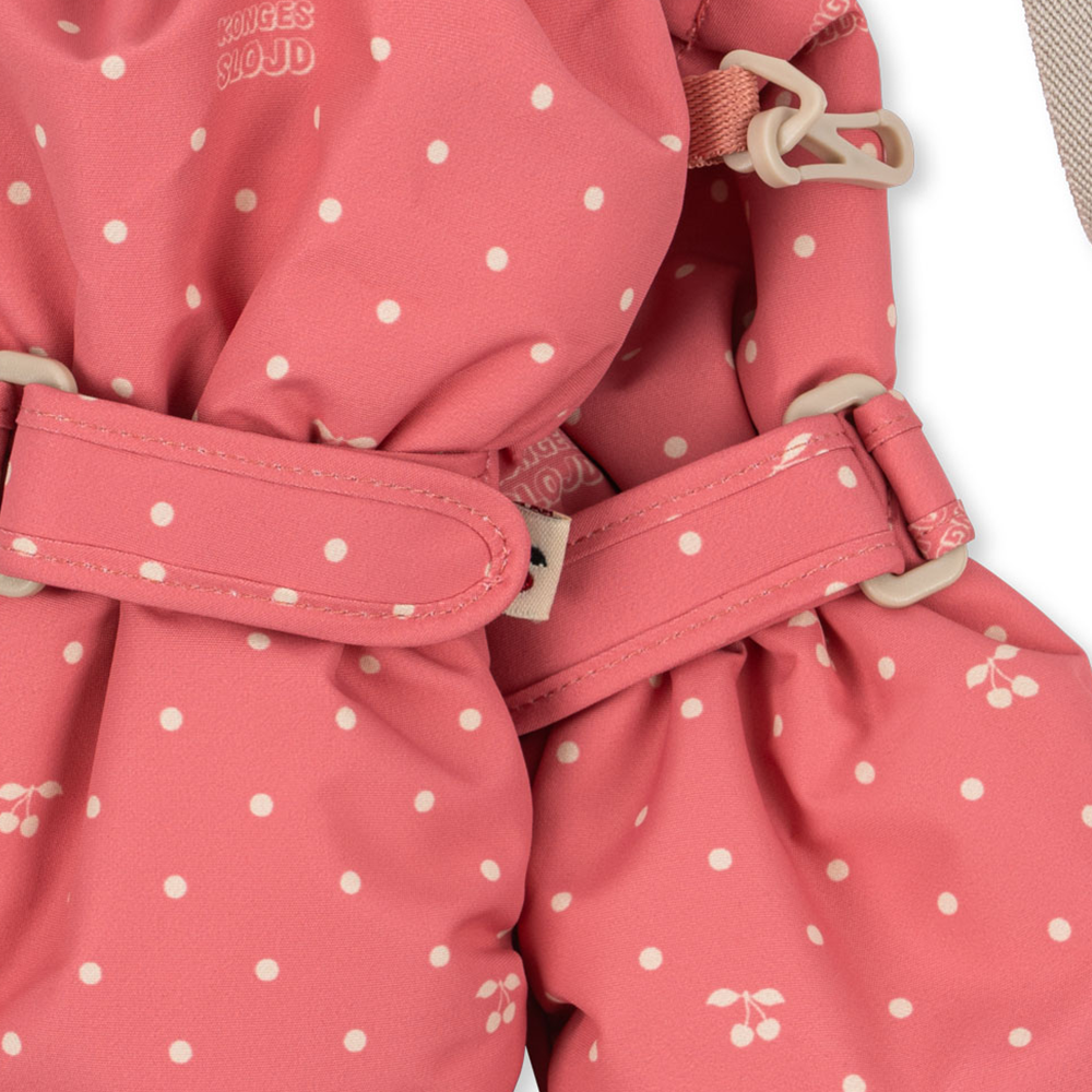 Konges Sløjd  Gants de neige 'Nohr'  Cherry Berry Dot