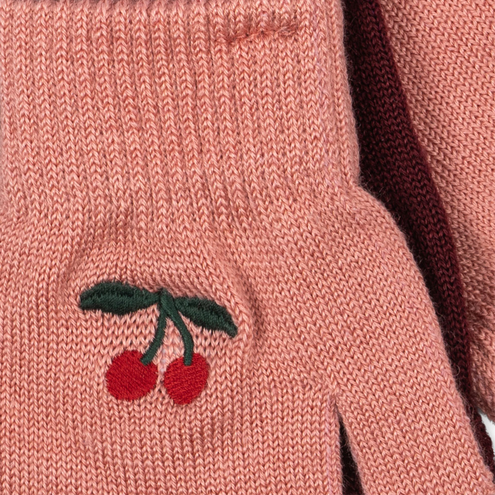 Konges Sløjd  Fingerhandschuhe 'Filla' 2er Set Sorbet