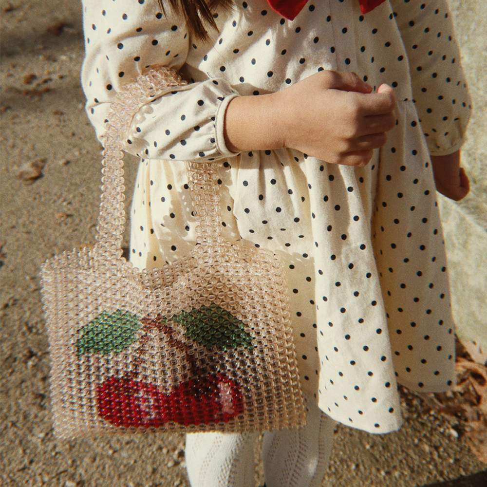 Konges Sløjd Handtasche 'Cherry Perla' Cherry