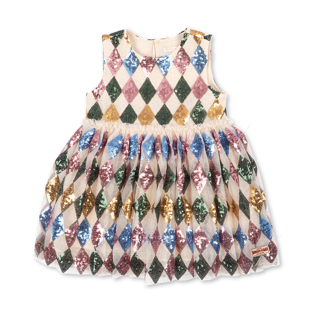 Robe Konges Sløjd 'Yvonne' Harlekin Sequin