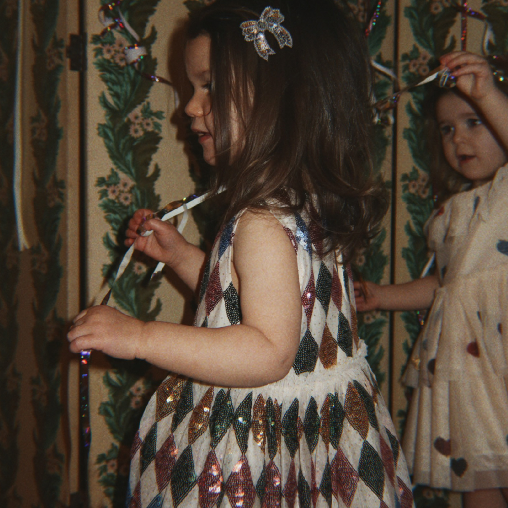 Robe Konges Sløjd 'Yvonne' Harlekin Sequin
