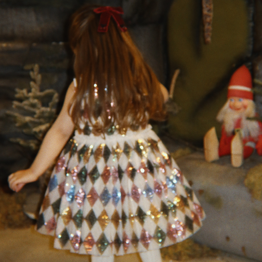 Robe Konges Sløjd 'Yvonne' Harlekin Sequin