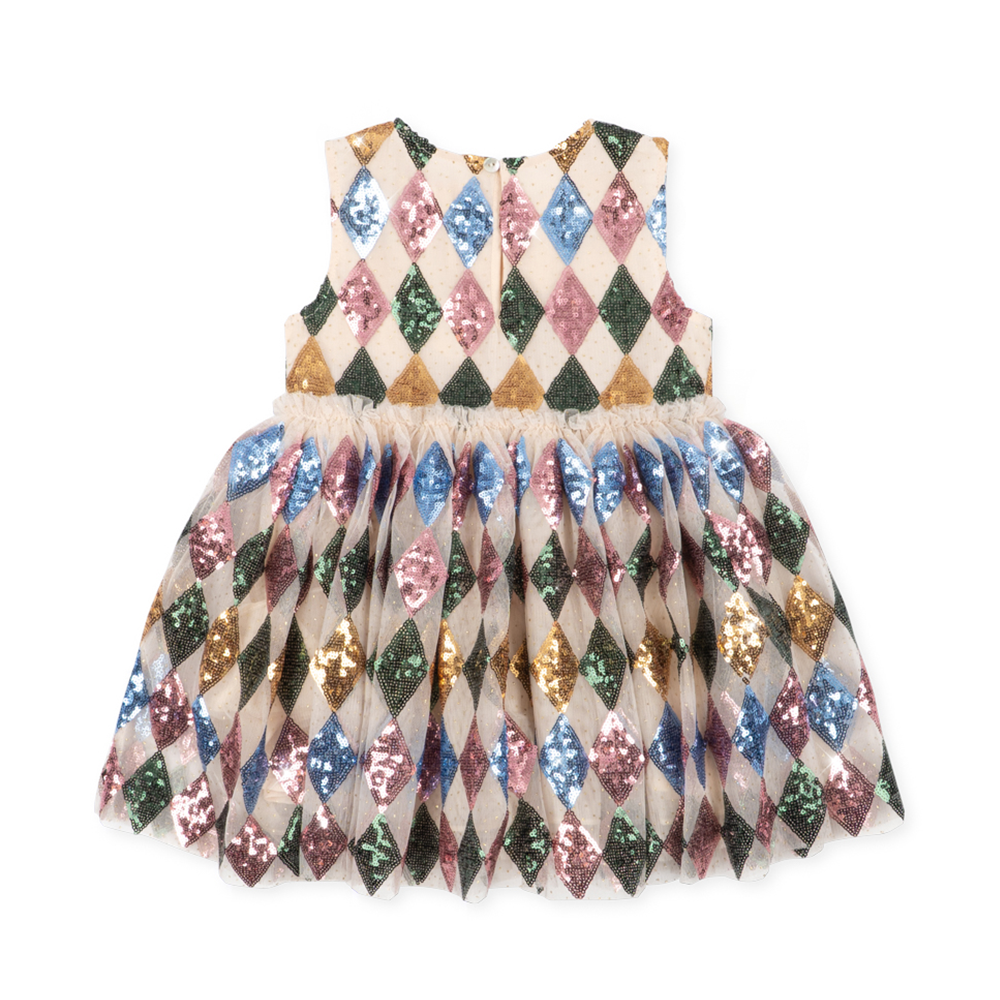 Robe Konges Sløjd 'Yvonne' Harlekin Sequin