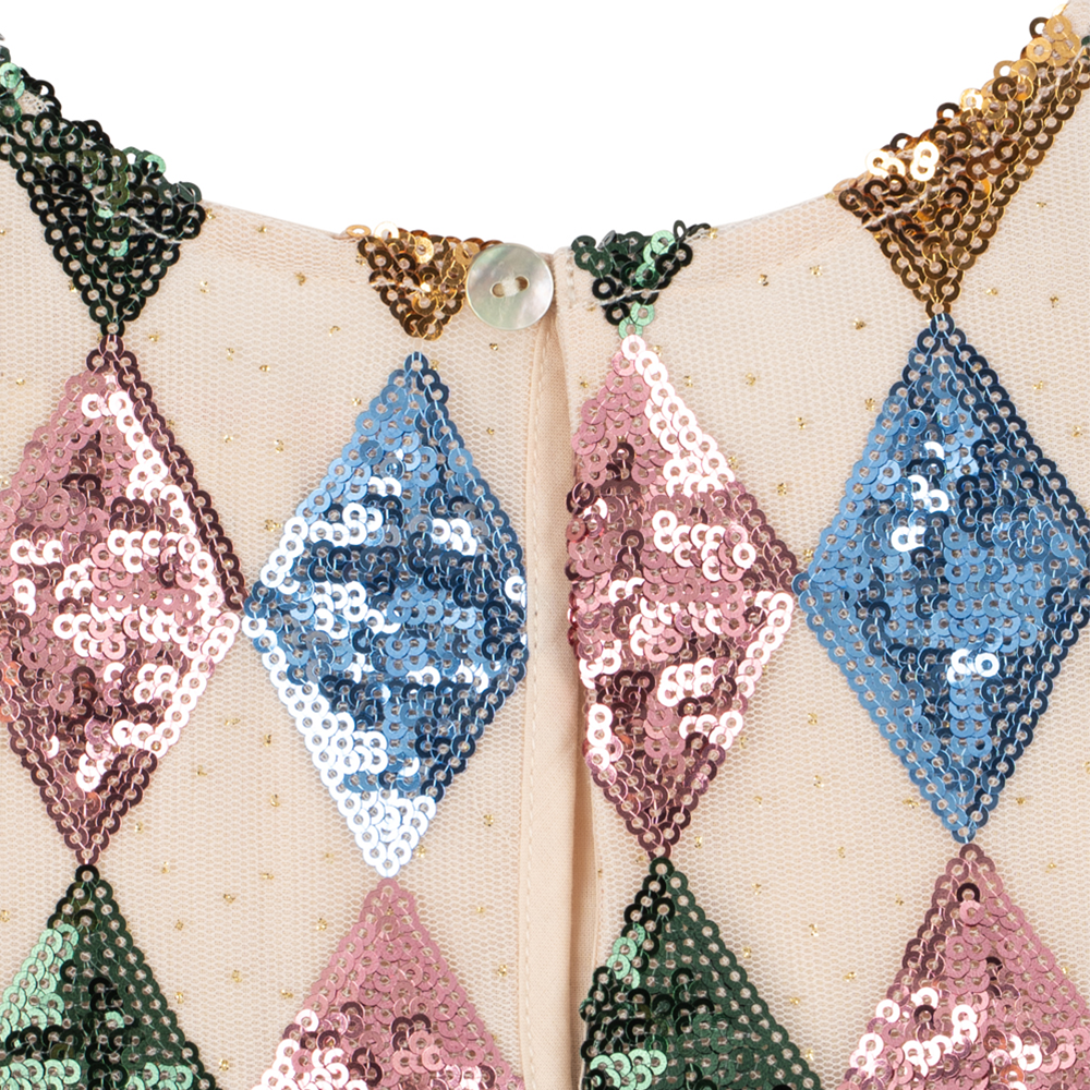 Robe Konges Sløjd 'Yvonne' Harlekin Sequin