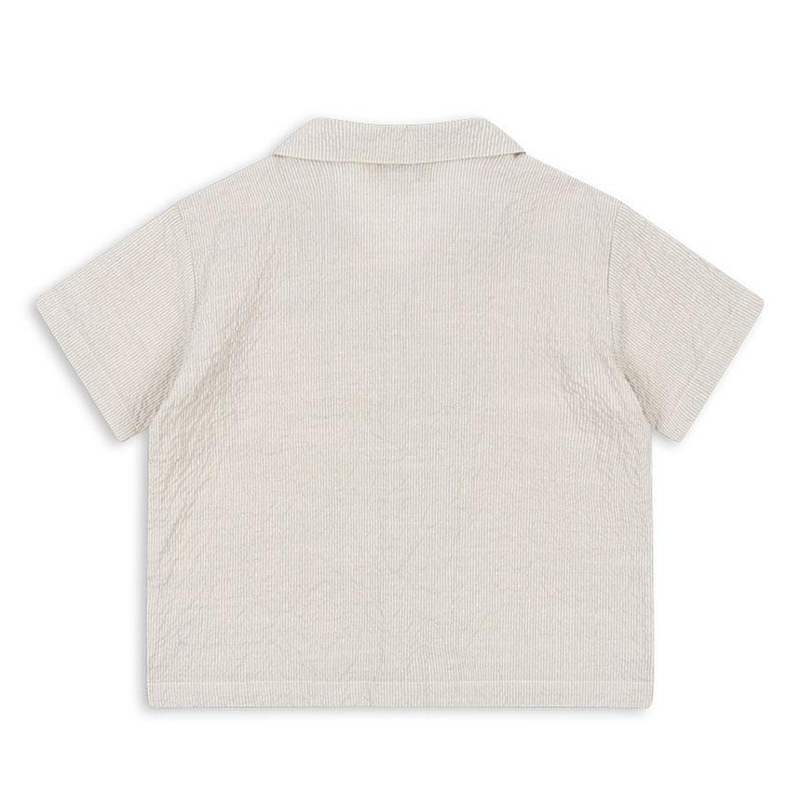 Konges Sløjd Seersucker Hemd &#39;Elliot&#39; Quarry Stripe