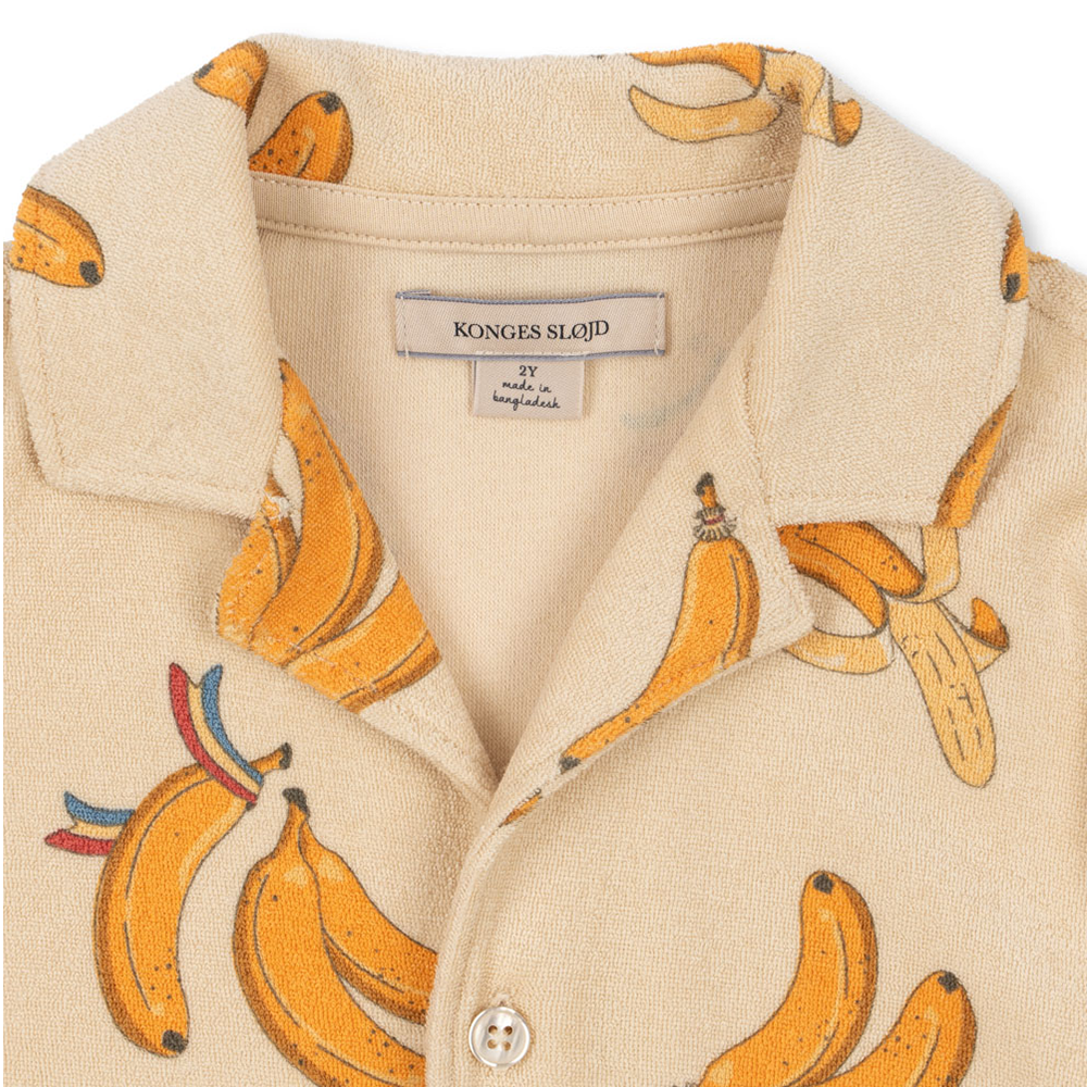Konges Sløjd  Terry Hemd 'Itty' Go Bananas
