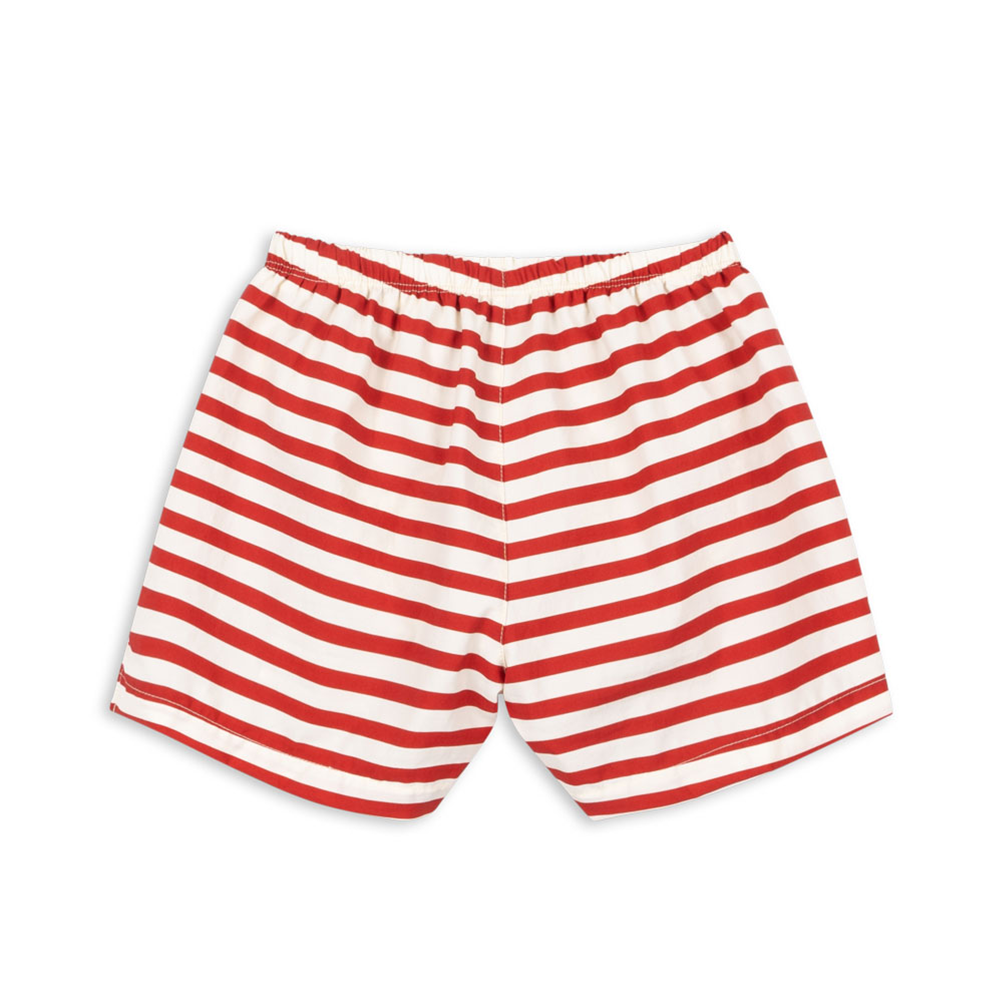 Konges Sløjd Swim Trunks 'Asnou' Stripe Rouge