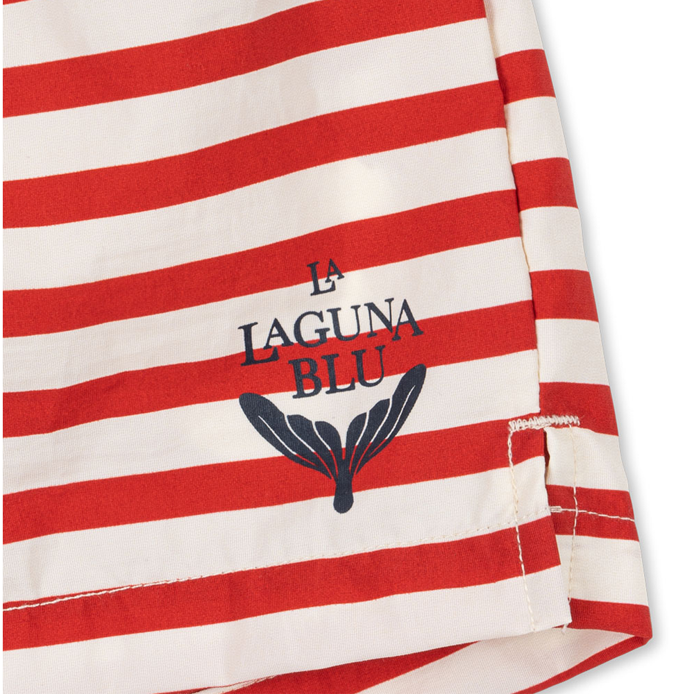 Konges Sløjd Swim Trunks 'Asnou' Stripe Rouge