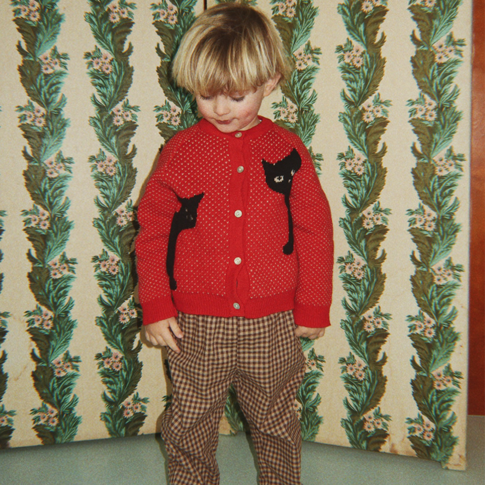 Konges Sløjd Cotton Trousers 'Foret' Chocolate Check
