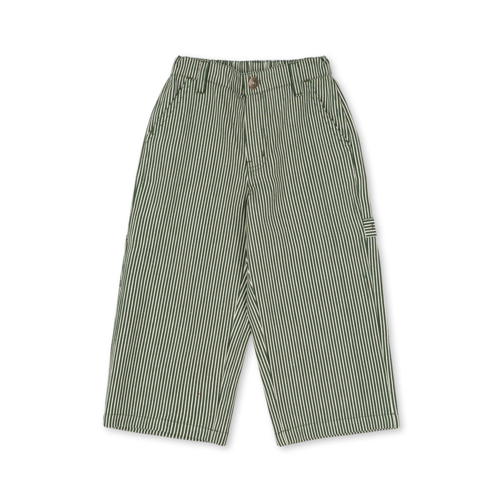 Konges Sløjd Hose 'Luc' Milk Verte Stripe