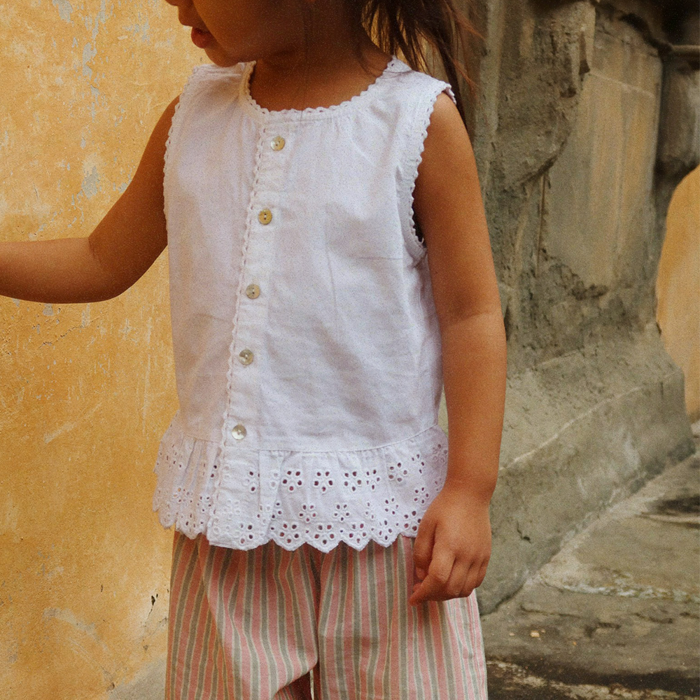 Konges Sløjd Hose 'Luli' Blush Stripe - Online MY SNOWFLAKE