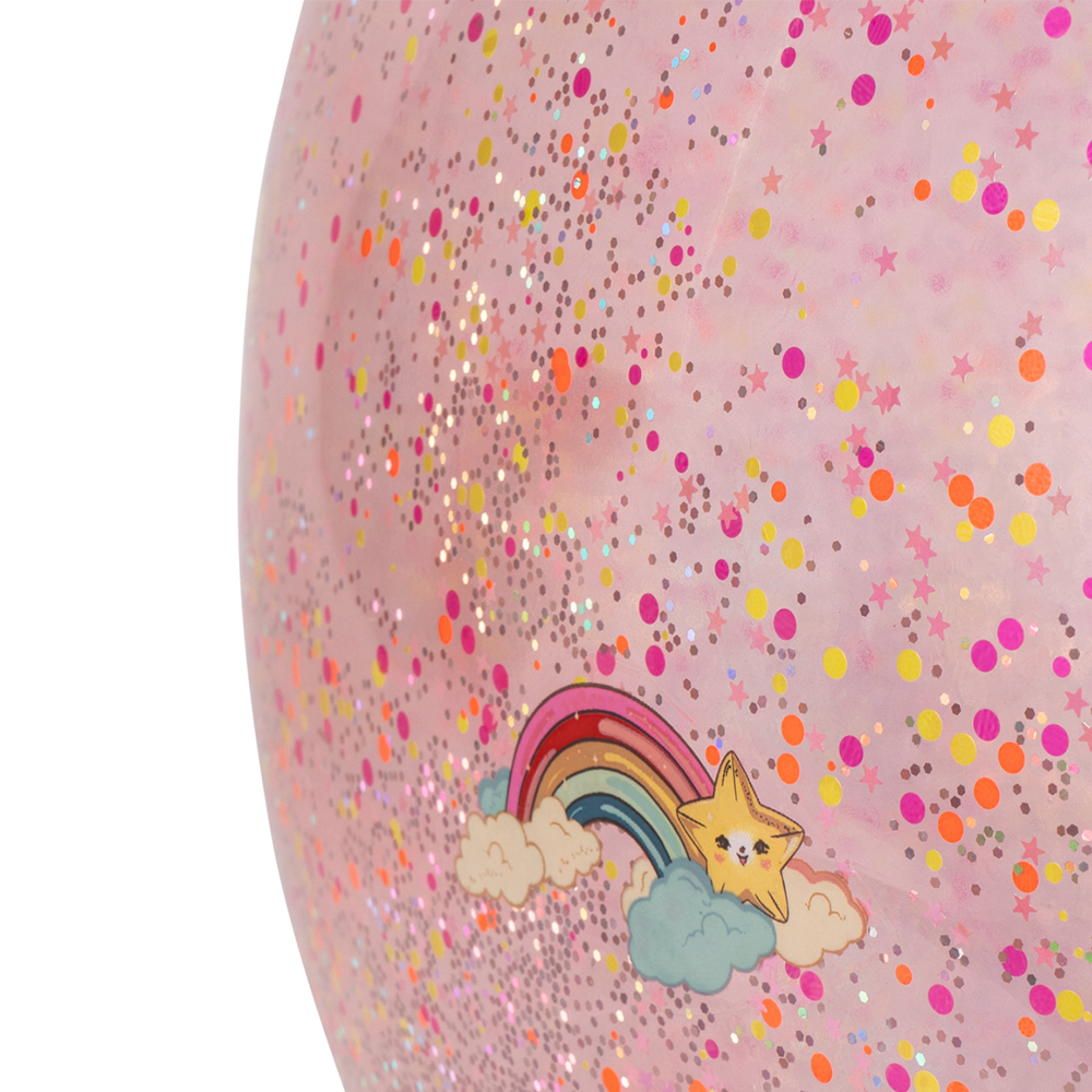 Konges Sløjd  Glitzer-Hüpfball Rainbow