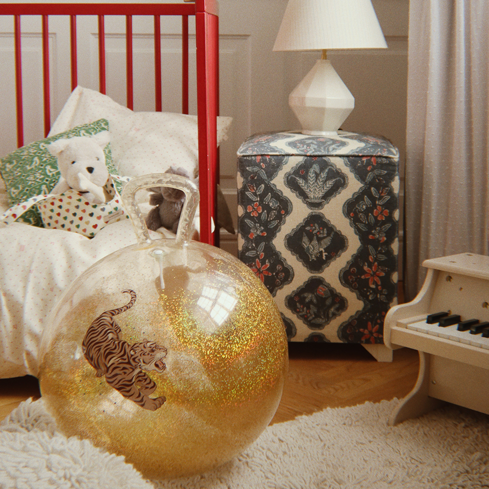 Konges Sløjd Glitter Hopper Ball Tiger
