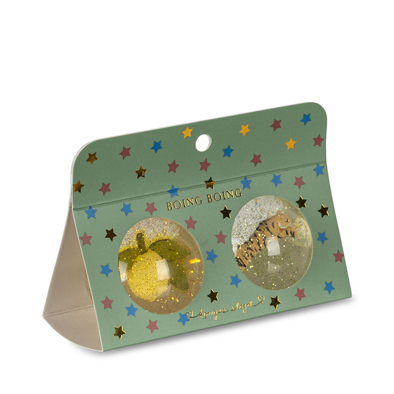Konges Sløjd  Hüpfball Set Lemon/Tiger