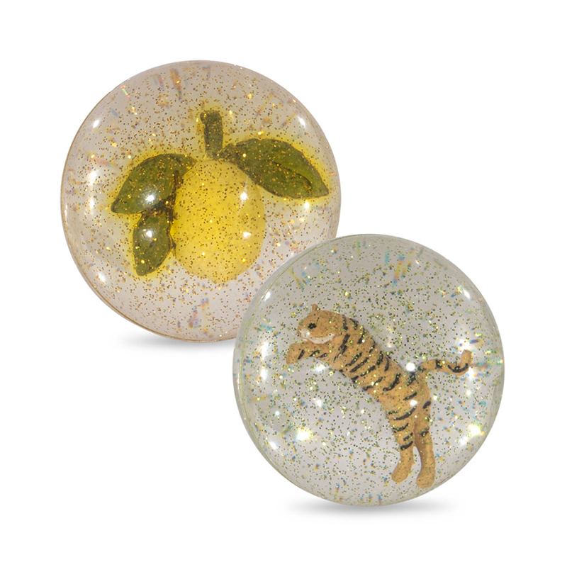 Konges Sløjd  Hüpfball Set Lemon/Tiger