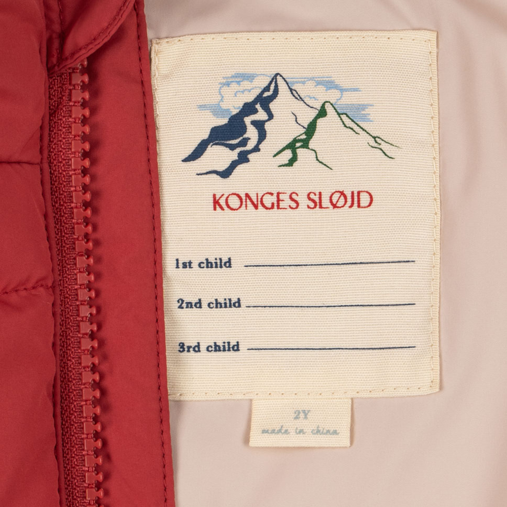 Konges Sløjd Winterjacke 'Alpi' Cardinal