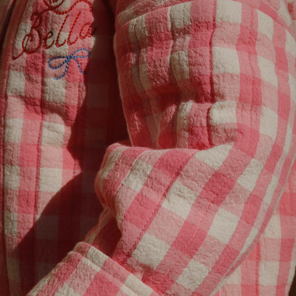 Konges Sløjd  Jacke &#39;RHW X KS&#39; Bella Peach Blossom Check