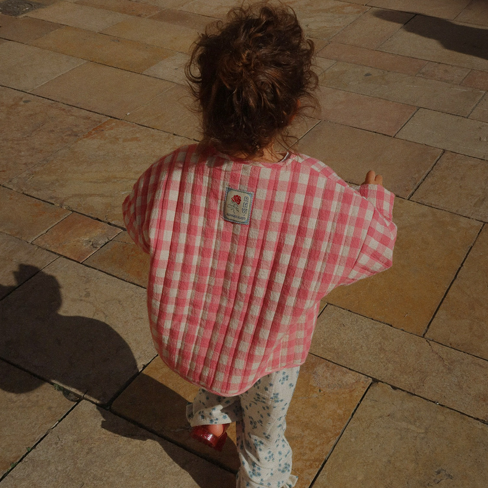 Konges Sløjd  Jacke &#39;RHW X KS&#39; Bella Peach Blossom Check