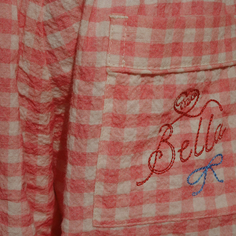 Konges Sløjd  Jacke &#39;RHW X KS&#39; Bella Peach Blossom Check