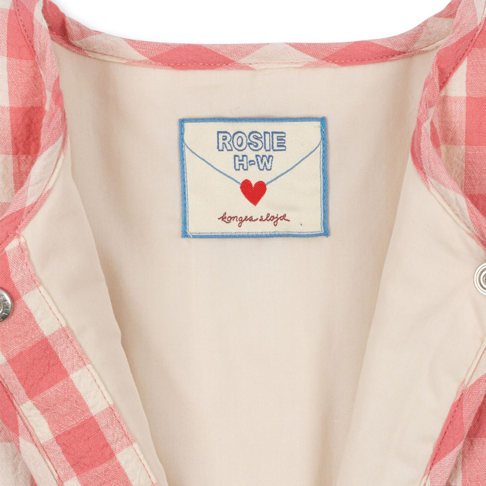 Konges Sløjd  Jacke &#39;RHW X KS&#39; Bella Peach Blossom Check