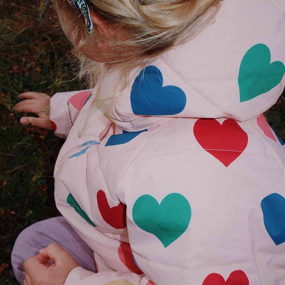 Konges Sløjd Winterjacke &#39;Nuka&#39; Coeur Rose Coloré