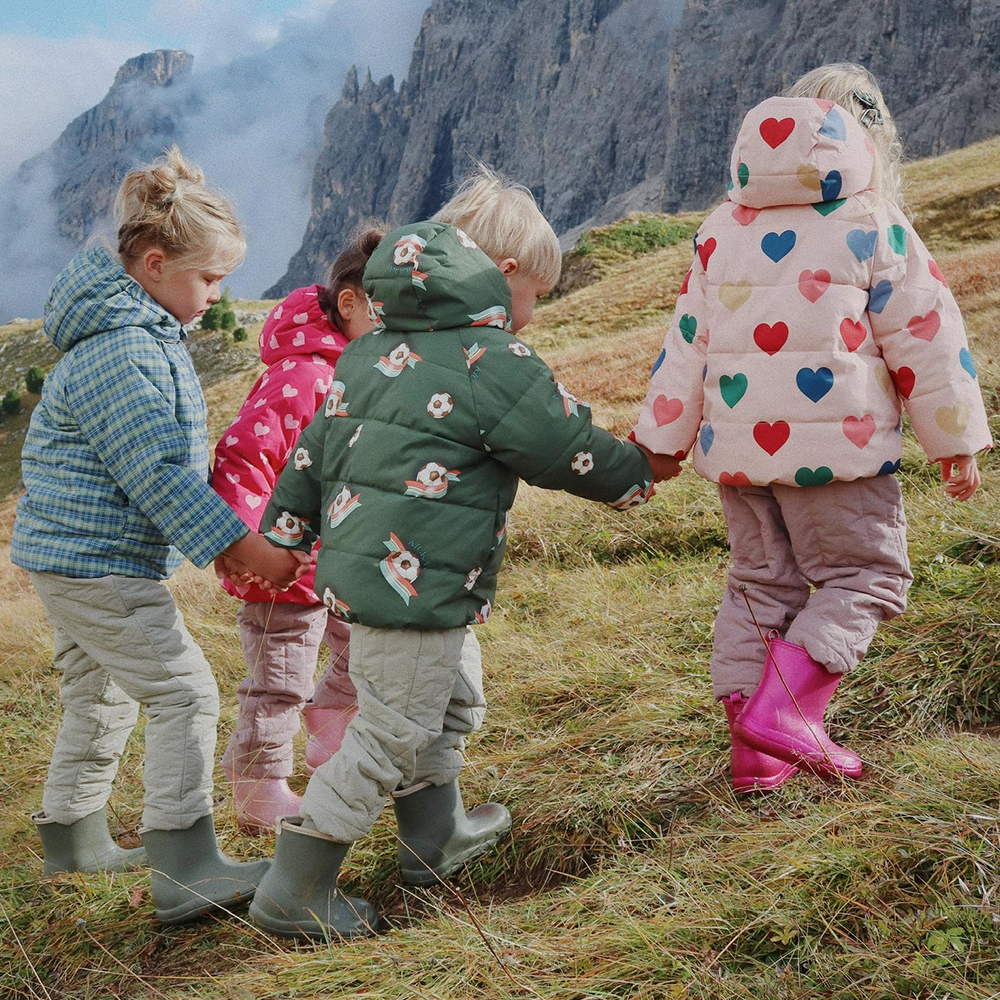 Konges Sløjd Winterjacke &#39;Nuka&#39; Coeur Rose Coloré