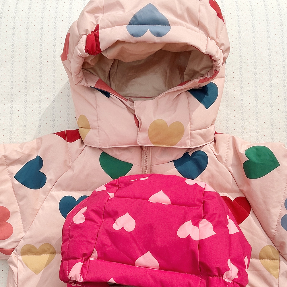 Konges Sløjd Winterjacke &#39;Nuka&#39; Coeur Rose Coloré