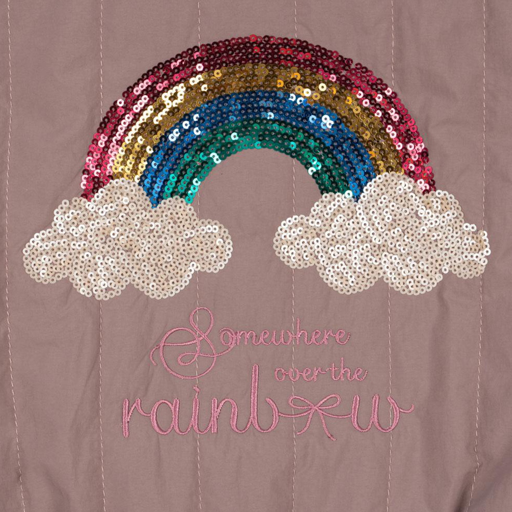 Konges Sløjd Bomber-Jacke &#39;Juno Sequin&#39; Twilight Mauve