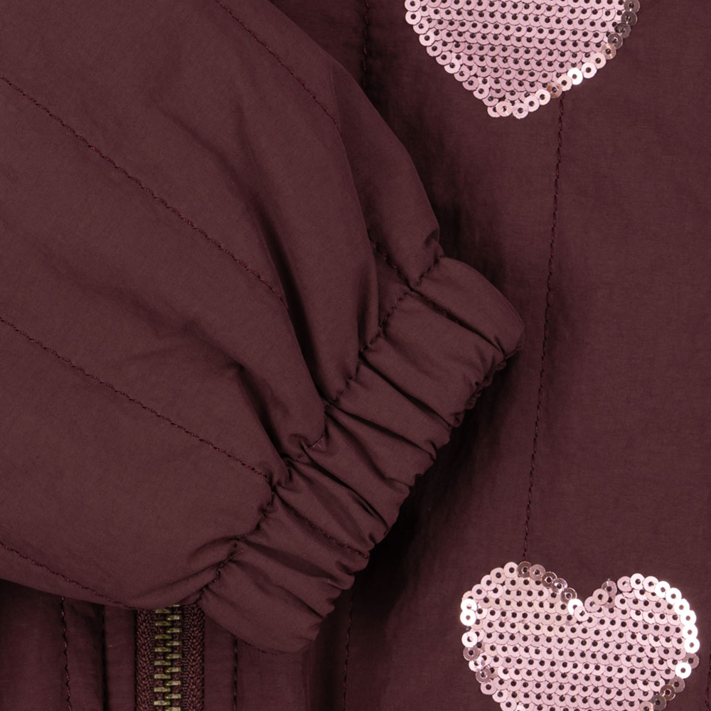 Konges Sløjd Bomber-Jacke 'Juno Sequin' Decadent Chocolate