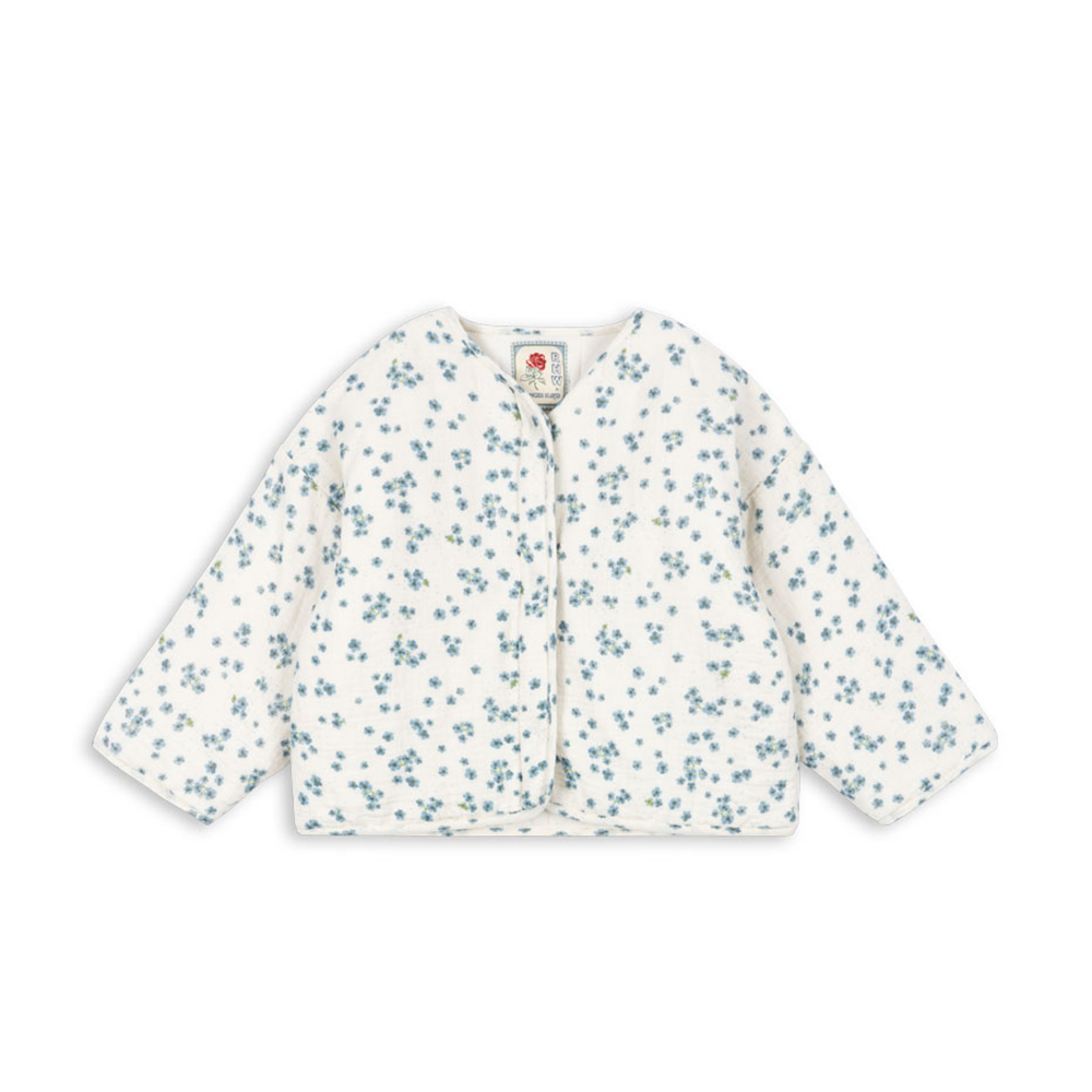 Konges Sløjd Veste en mousseline « RHW X KS » Mioblu Forget Me Not