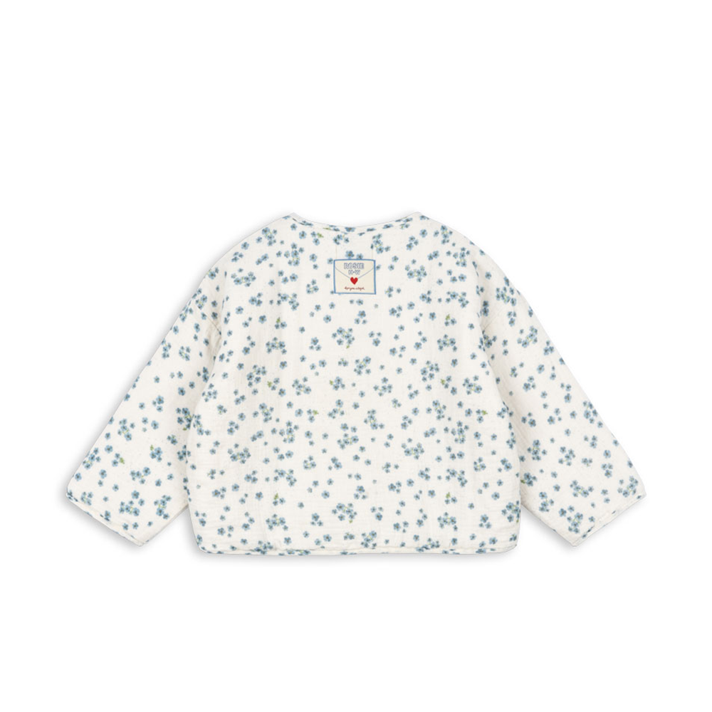 Konges Sløjd Veste en mousseline « RHW X KS » Mioblu Forget Me Not