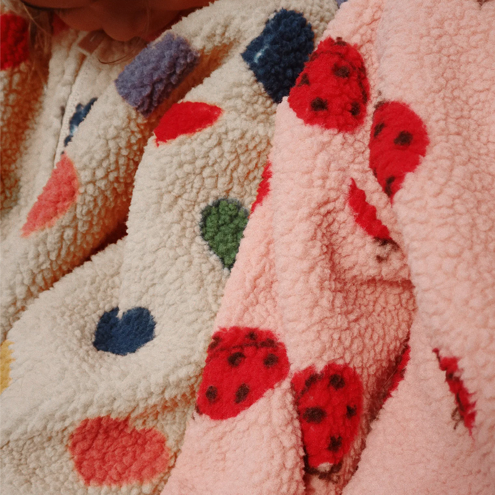 Konges Sløjd  Teddy Jacke &#39;Jody&#39; Bon Coeur Coloré