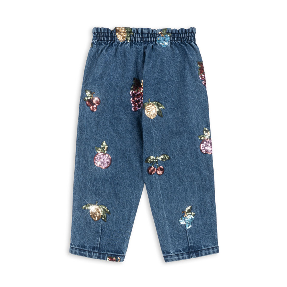 Konges Sløjd Jeans mit Pailletten &#39;Magot&#39; Vitamins