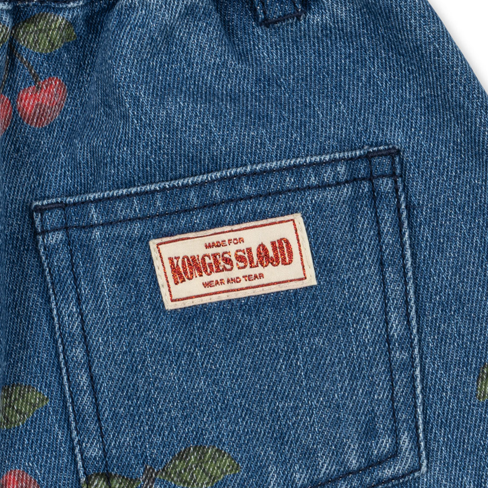 Konges Sløjd Denim Skirt 'Magot' My Big Cherry