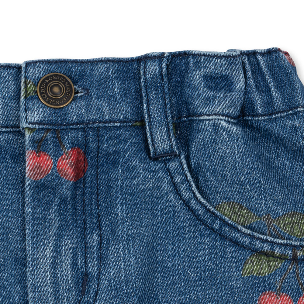Konges Sløjd Denim Skirt 'Magot' My Big Cherry