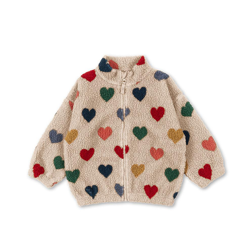 Konges Sløjd  Teddy Jacke &#39;Jody&#39; Bon Coeur Coloré