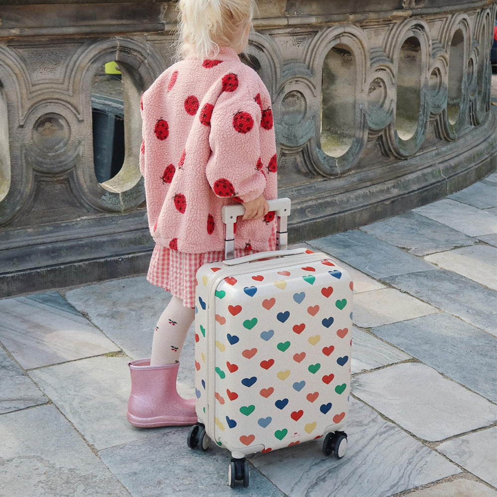 Konges Sløjd  Teddy Jacke 'Jody' Ladybug Pink