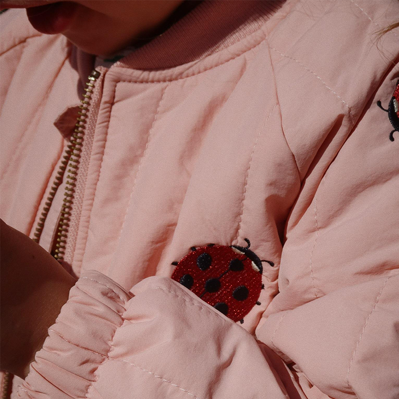 Konges Sløjd Bomber-Jacke &#39;Juno&#39; Mellow Rose