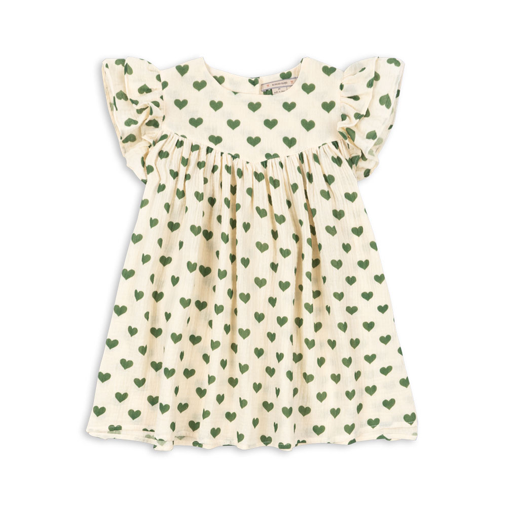 Robe d'été Konges Sløjd 'Coco' Amour Verde