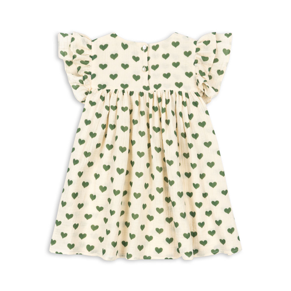 Robe d'été Konges Sløjd 'Coco' Amour Verde