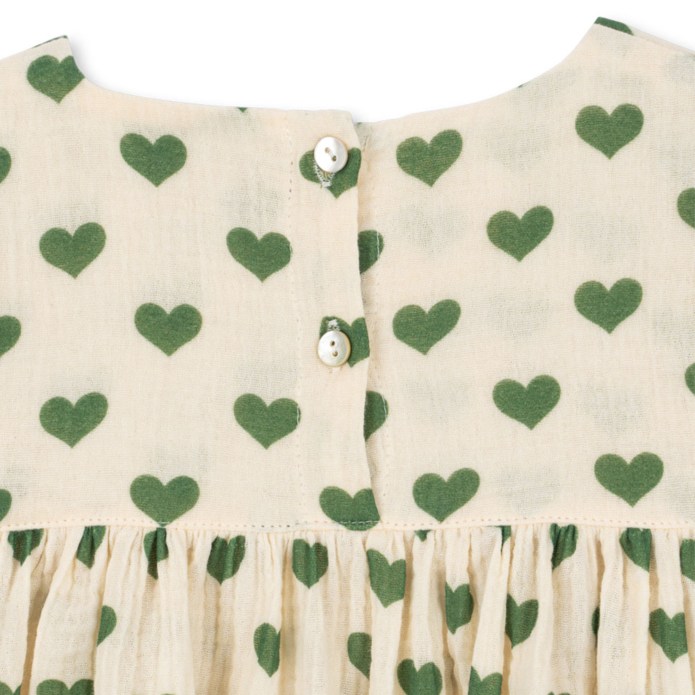 Robe d'été Konges Sløjd 'Coco' Amour Verde
