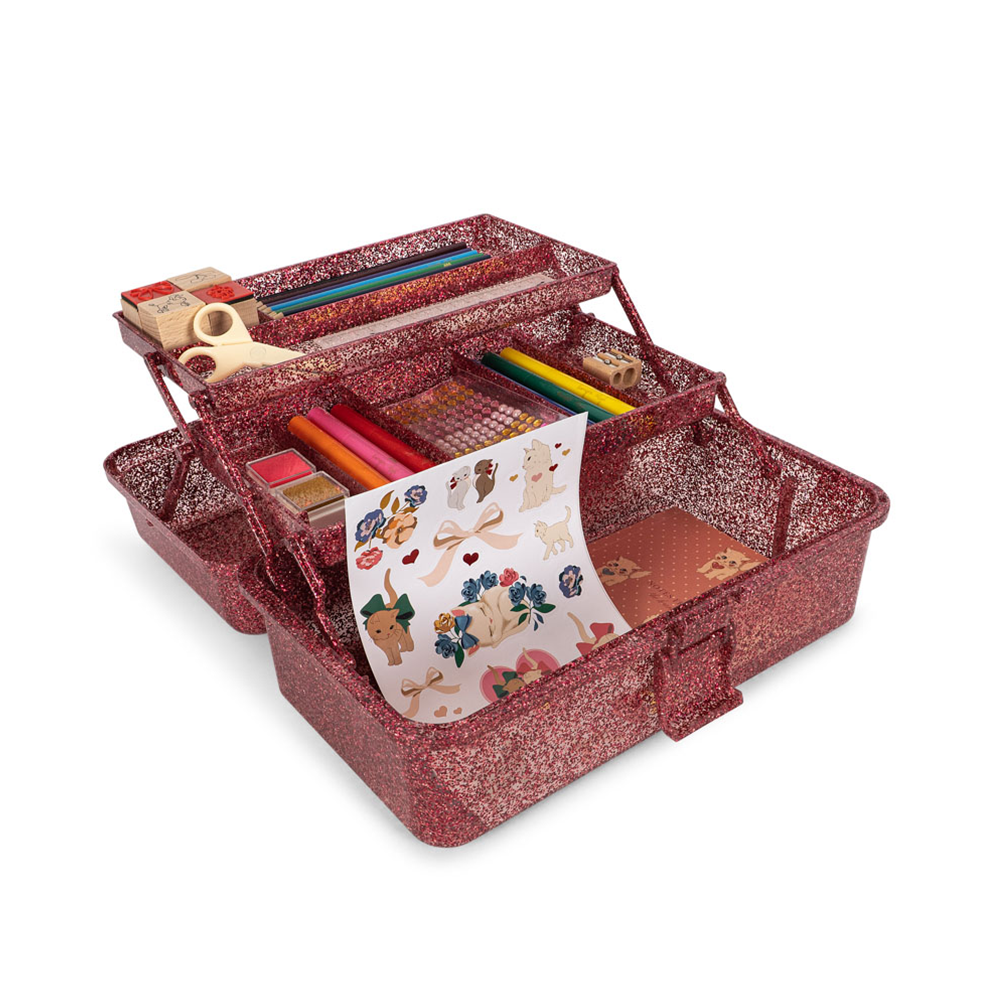 Konges Sløjd Creative Box Glitter Rose