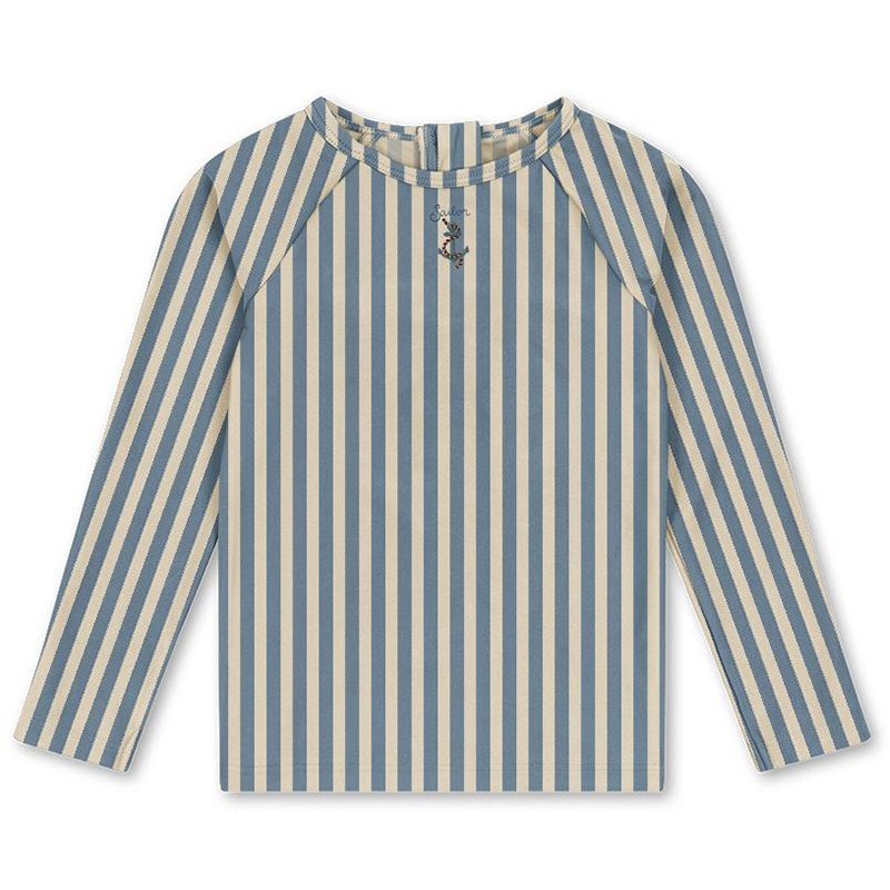 Konges Sløjd Langarm UV-Badeshirt &#39;Aster&#39; Sailor Stripe