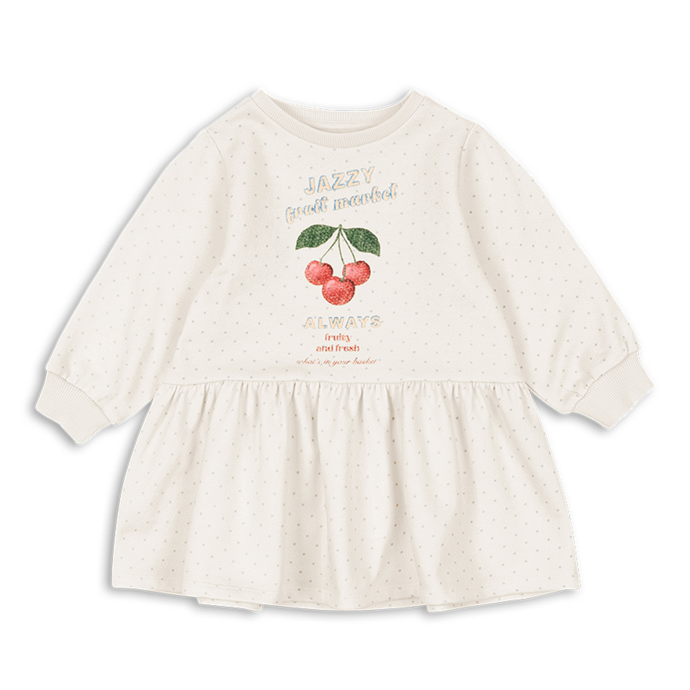 Konges Sløjd Langarm Kleid 'Loupy' Jazzy Dot - Online MY SNOWFLAKE