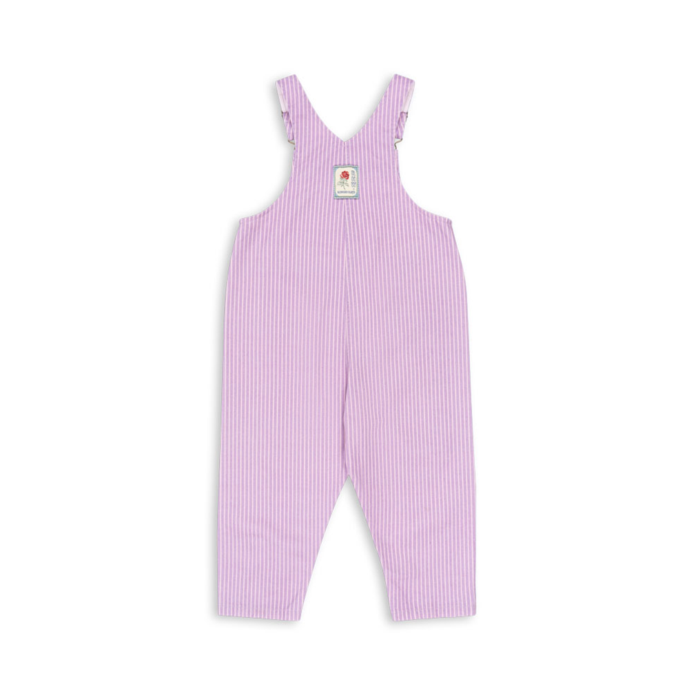 Konges Sløjd Latzhose &#39;RHW X KS&#39; Lettre Stripe Lupino