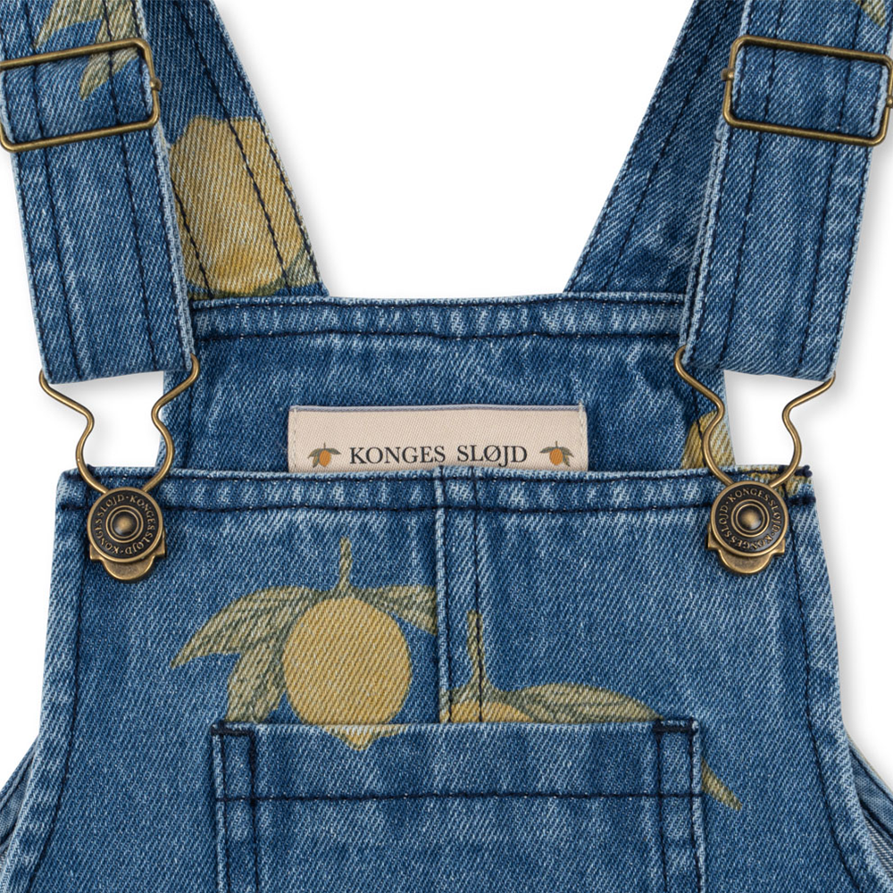 Konges Sløjd Overall 'Magot' Lemon Denim - Online MY SNOWFLAKE