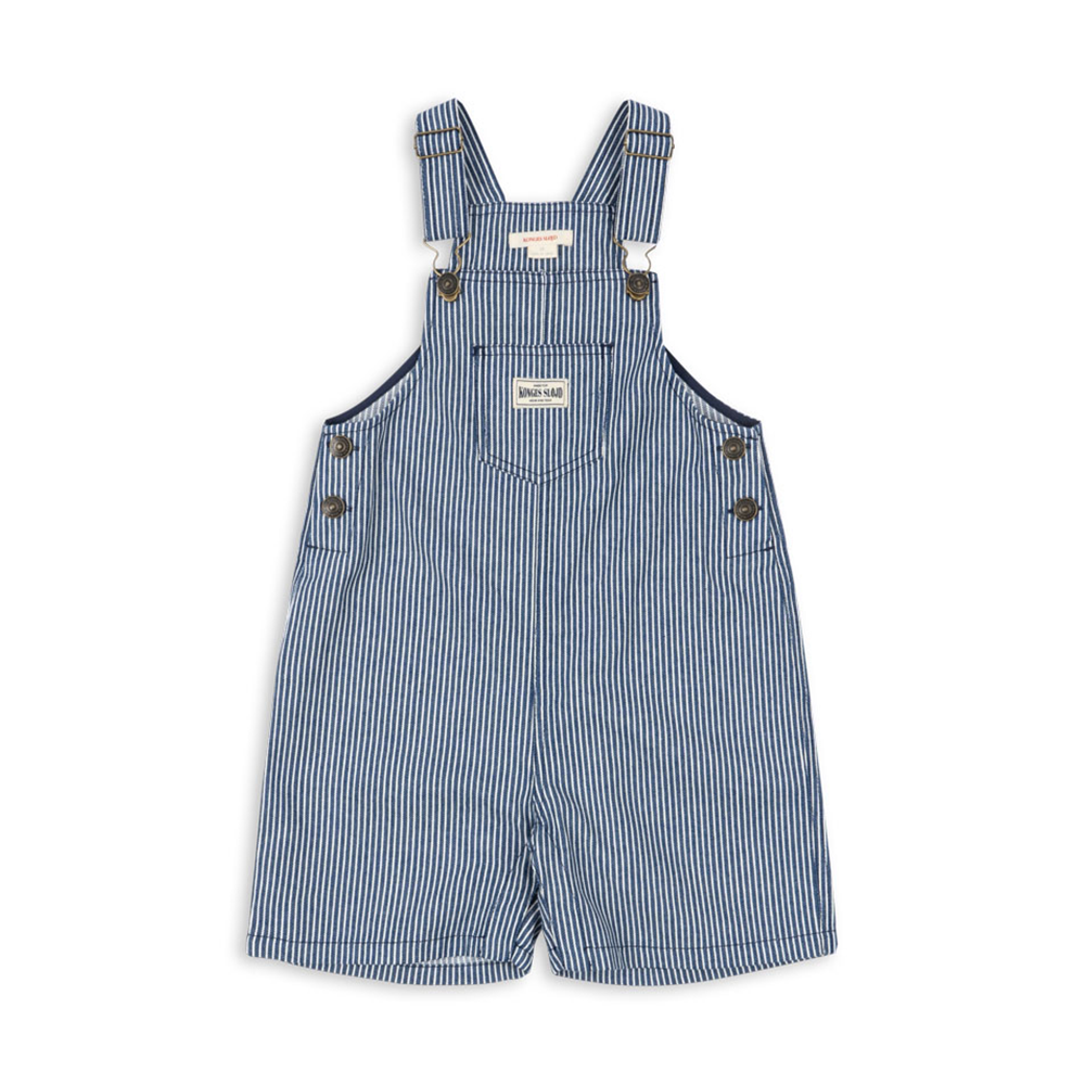 Konges Sløjd Body Twill Latzhose 'Luc' Blue Stripe - Online MY SNOWFLAKE