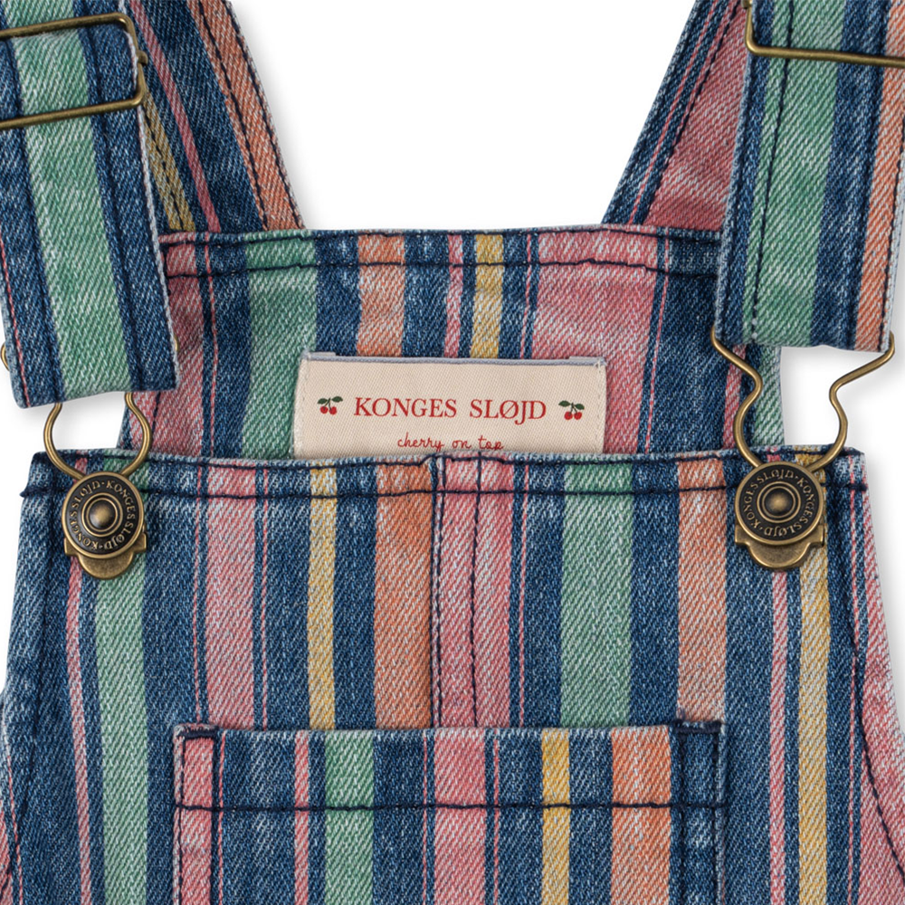 Konges Sløjd Overall 'Magot' Miami Stripe - Online MY SNOWFLAKE