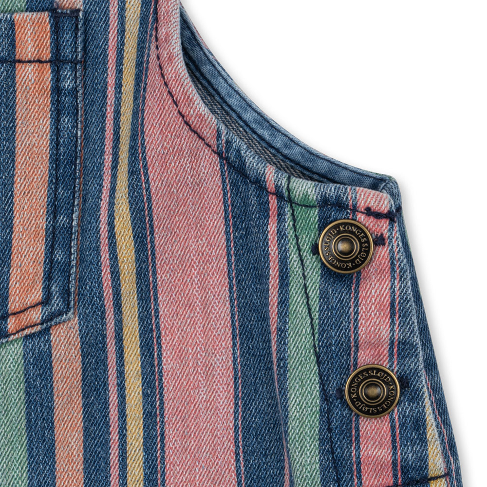 Konges Sløjd Overall 'Magot' Miami Stripe - Online MY SNOWFLAKE