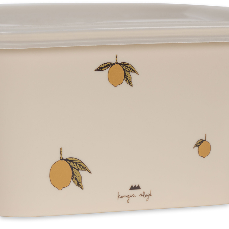 Konges Sløjd Lunchbox 4er Set Lemon